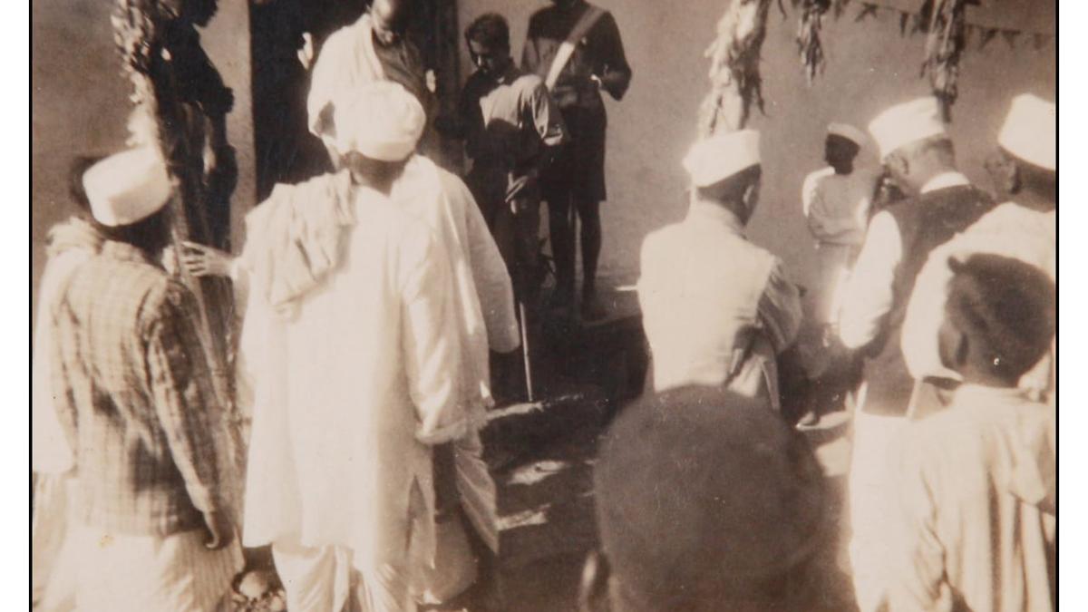 Gandhiji in Baloda Bazaar The Hindu